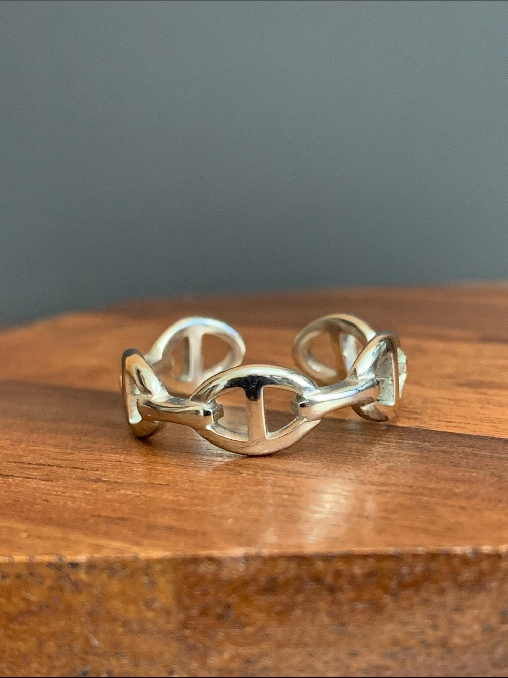 NWT silver tone ring size 7.5